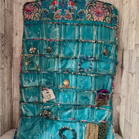 Organizer DOUBLE SIDED- 66 pocket hanging organizer jewlery - Picture 5 of 9